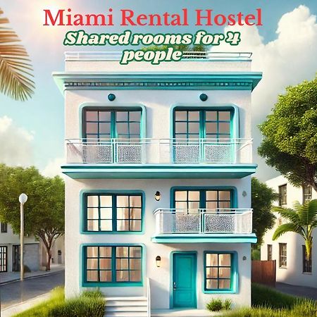 103 Miami Shared Rooms For Men Central Comfortable, Affordable מראה חיצוני תמונה